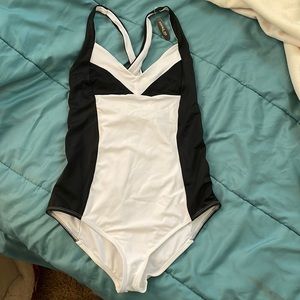 One piece bathing suit